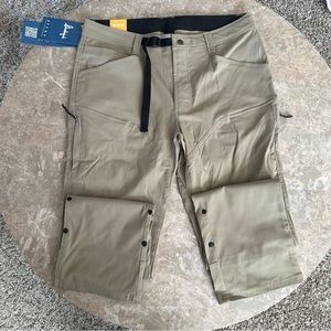 Mens New Anywhere Pant Performance Hiking Pant With Multiple Pockets size 34x32